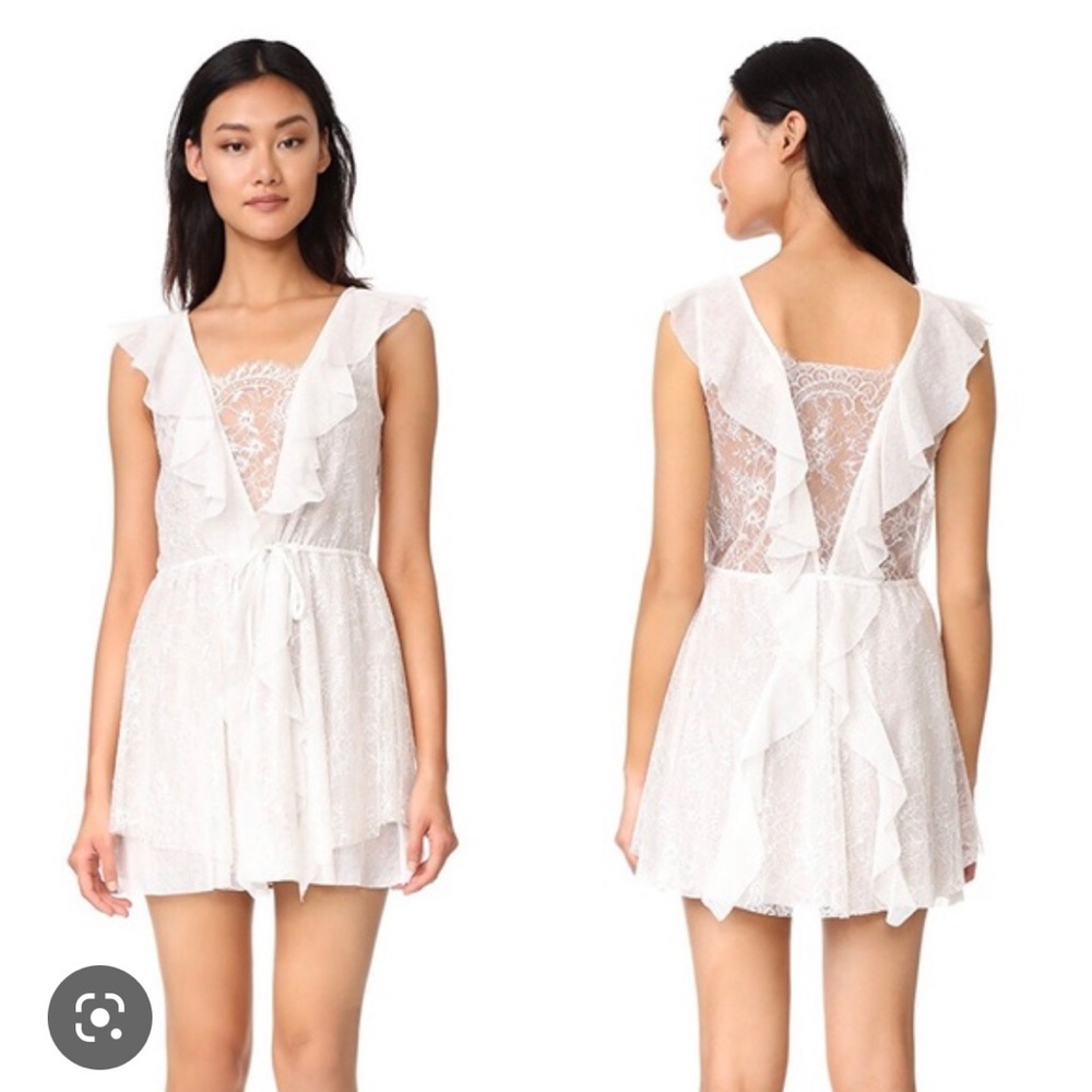 For Love and Lemons Stardust Lace Dress Sz S